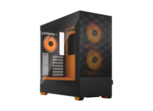 מארז מחשב Fractal Design Pop Air RGB Orange Core TG Clear Tint