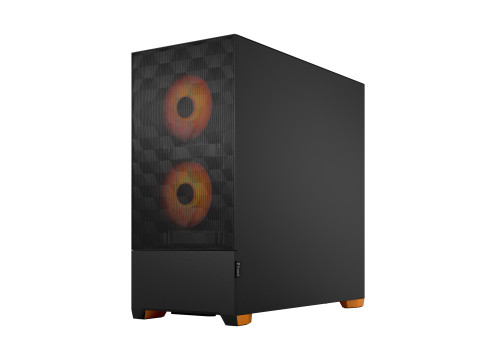 מארז מחשב Fractal Design Pop Air RGB Orange Core TG Clear Tint
