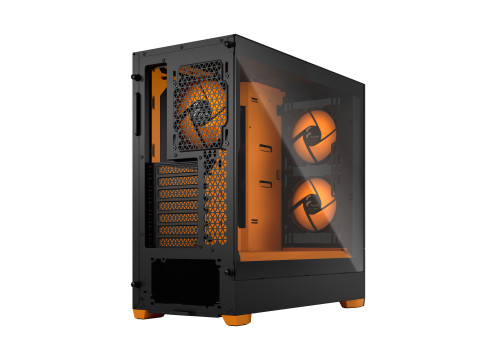 מארז מחשב Fractal Design Pop Air RGB Orange Core TG Clear Tint