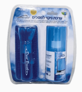 ערכת ניקוי למסכים Silver Line XT-427 NEW – ניקוי עדין, הגנה מושלמת