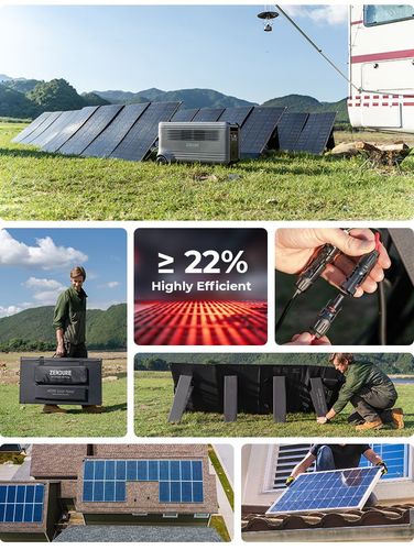 פאנל סולארי מתקפל מוקשח ZENDURE 200W יבואן רשמי | אספקה מהירה