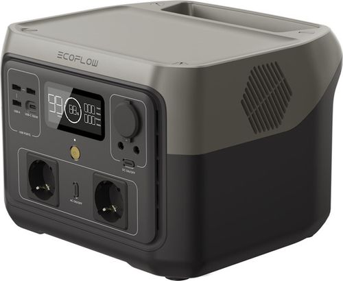 קיט תחנת כוח ניידת ECOFLOW RIVER 2 MAX + פאנל סולארי 200W גמיש נייד ZENDURE