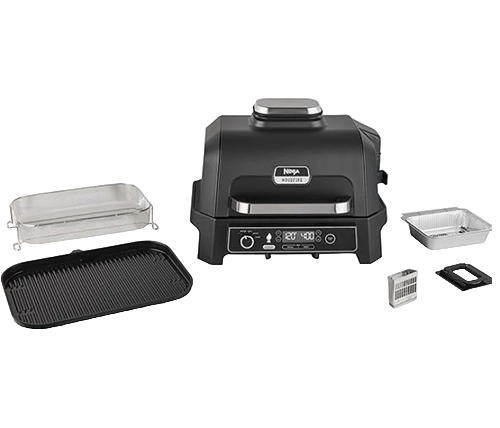 נינג'ה גריל XL חשמלי ומעשנה Ninja Woodfire Pro XL OG850 