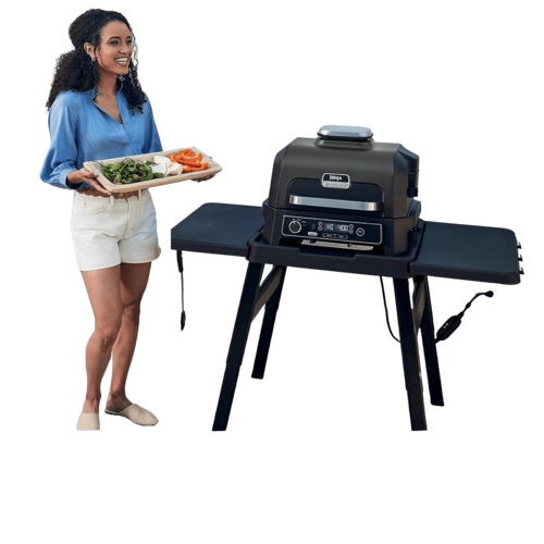 נינג'ה גריל XL חשמלי ומעשנה Ninja Woodfire Pro XL OG850 
