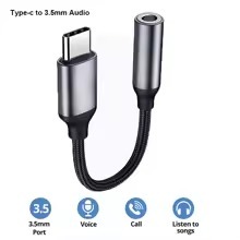 כבל מתאם אודיו AUX 3.5 לשקע USB TYPE C
