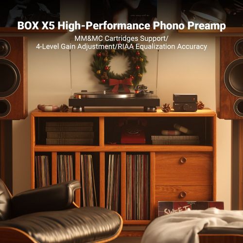 קדם מגבר פונו Fosi Audio Box X5 לפטיפון