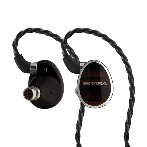 אוזניות HiFi קוויות עם רמקול שטוח של Sivga Nightingale, אוזניות ניטור אוזן