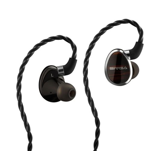 אוזניות HiFi קוויות עם רמקול שטוח של Sivga Nightingale, אוזניות ניטור אוזן
