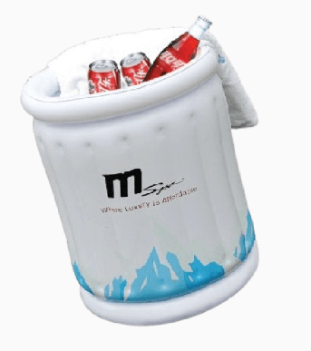 דלי לקרח עם כיסוי מתנפח מבית MSPA | מק
