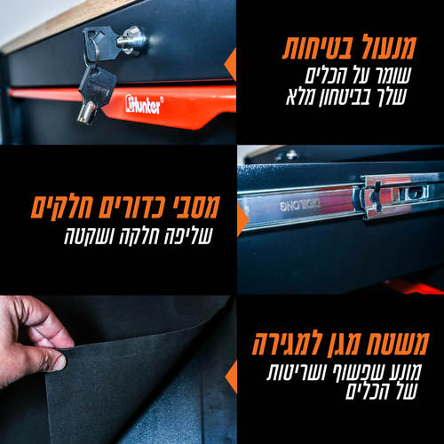 עגלת מוסך 14 מגירות 170117-005