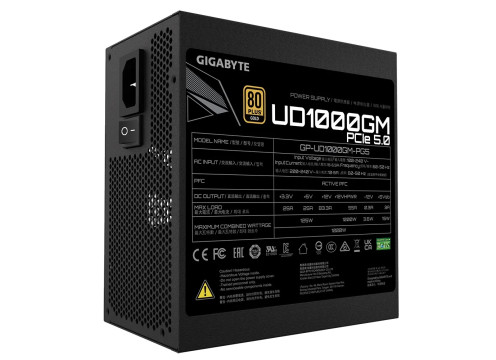 ספק כח Gigabyte PSU 1000W (ATX3.0) Gold 80+ Modular