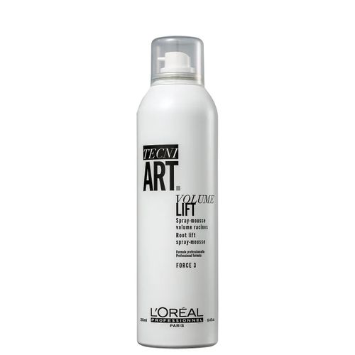   Tecni Art Volume lift LOREAL ספריי מוס לעיצוב השיער עם נפח  לוריאל 250 מ