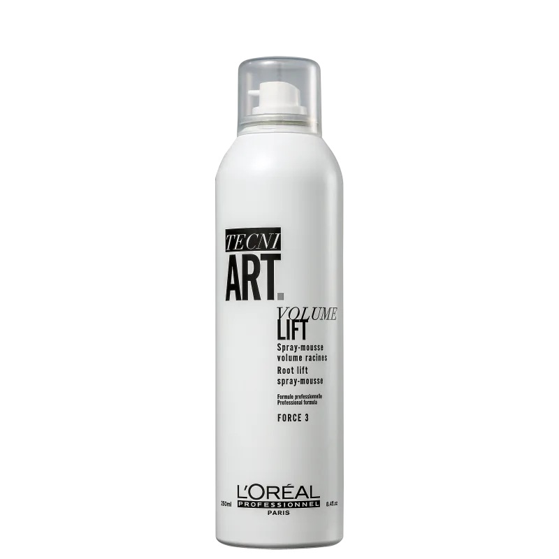   Tecni Art Volume lift LOREAL ספריי מוס לעיצוב השיער עם נפח  לוריאל 250 מ"ל