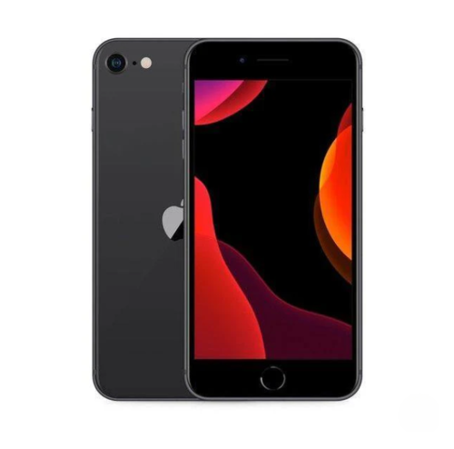 טלפון חכם עם מסך 4.7 אינץ’ Apple iPhone SE 2020 בצבע שחור