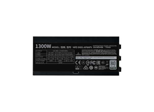 ספק כח CoolerMaster 1300W V1300 Platinum