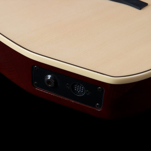 ****נמכרה**** גיטרה קלאסית מוגברת מבית Godin דגם Multiac Nylon String Natural HG
