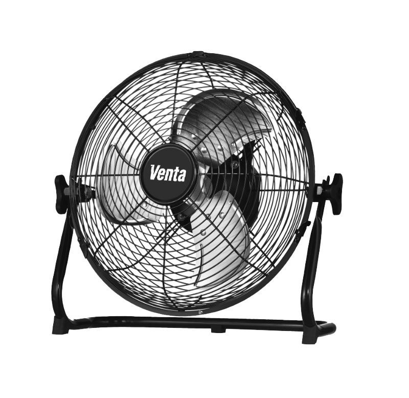 מאוורר ריצפתי נטען 12 אינץ דגם HIGHQ12