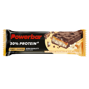 Powerbar - חטיף חלבון קרמל וניל כריספי 