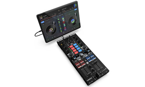 קונטרולר דיג'יי קומפקטי מתקדם - Reloop Mixtour Pro