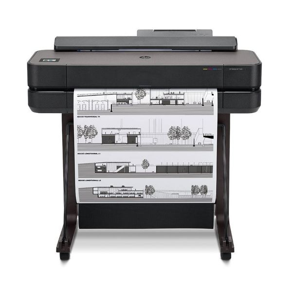 מדפסת פלוטר HP DesignJet T650 24" 5HB08D
