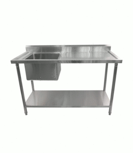 שולחן נירוסטה כיור 1 1800L
