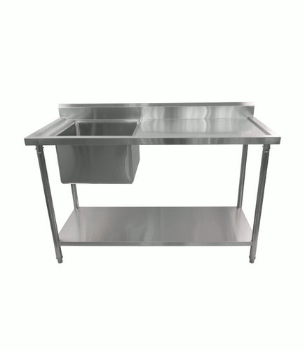 שולחן נירוסטה כיור 1 2400L