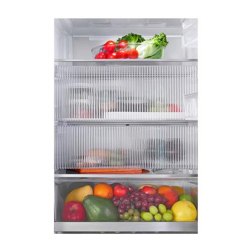 מקרר מקפיא תחתון 349 ליטר LG R-2B394BINS נירוסטה מושחרת