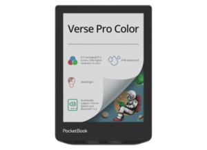 ספר אלקטרוני PocketBook 6" Verse Pro Color כחול