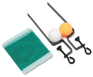 סט רשת פינג פונג ו 2 כדורים