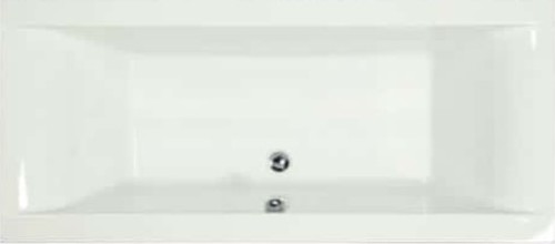 אמבטיה אקרילית 180/80 MTI 18 לבן מבריק