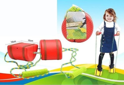 משחק הליכה ושיווי משקל - זוג קביים חצי עיגול