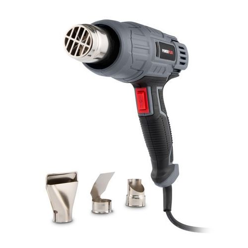 אקדח חום 2000W + ראשים POWERPLUS POWE80042