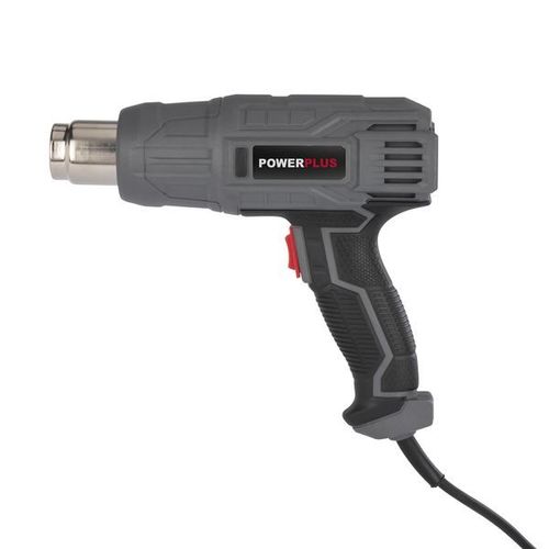 אקדח חום 2000W + ראשים POWERPLUS POWE80042
