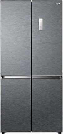 מקרר TCL 4 דלתות דגם P560CD נירוסטה