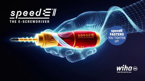 WIHA 44318 - מברג חשמלי מקצועי ראש מתחלף speedE® II כולל 2 ביטים מטען סוללה וארגז L-Boxx Mini מק”ט: 1128458