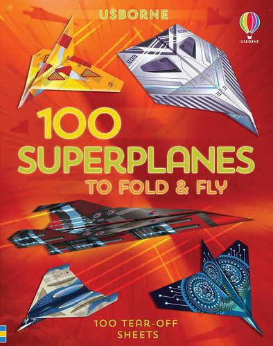 יצירה אוריגמי 100 מטוסי נייר Usborne