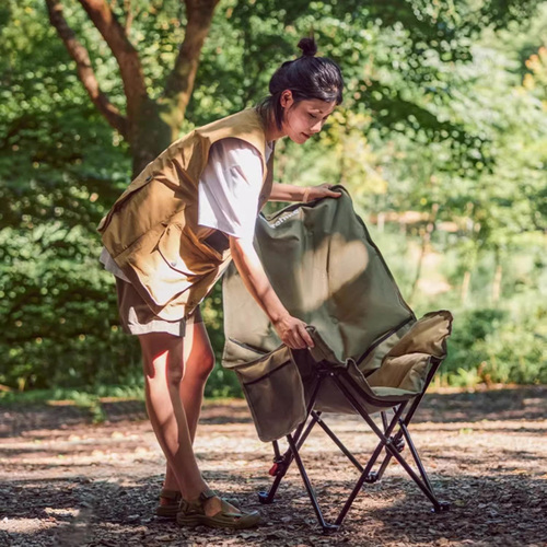 כיסא נוח מתקפל עם ריפוד וכיוונון 2 מצבים NATUREHIKE