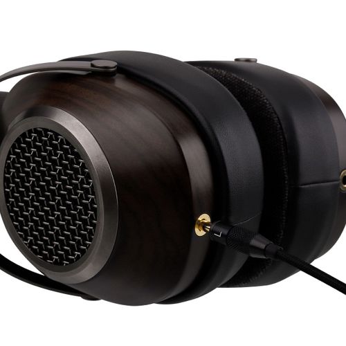 אוזניות Sivga Anser Hifi מעץ מלא באיכות צליל דינמית HD עם חוט פתוח, רכובות על הראש