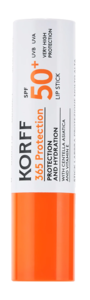 מסנן קרינה לשפתיים SPF 50 קןרף 4.5 מ"ל - Korff 365 Protection Lip Stick