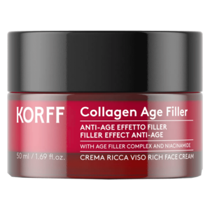 קרם פנים עשיר מכיל קולגן קורף 50 מ"ל - Korff Collagen Age Filler Rich Face Cream
