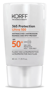 קרם קליל לפנים עם מסנן קרינה קורף 40 מ"ל - +Korff 365 Protection Ultra 100 SPF 50