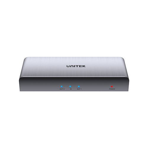מפצל Unitek V1130A 1-in 2-out HDMI  4K  30Hz   HDMI 