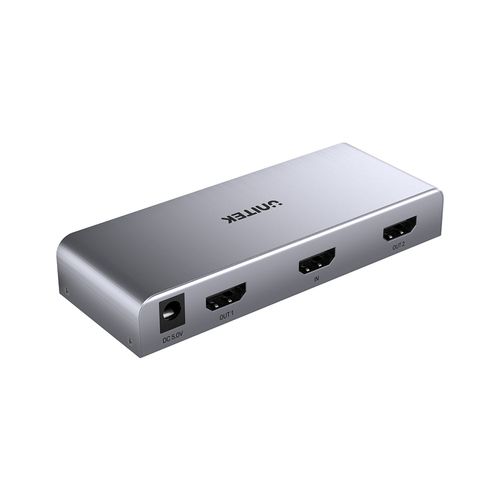 מפצל Unitek V1130A 1-in 2-out HDMI  4K  30Hz   HDMI 