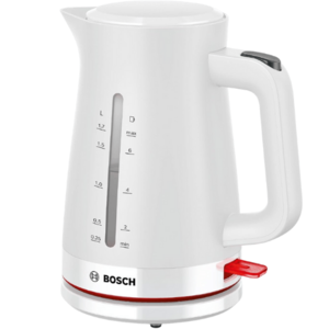 קומקום חשמלי 1.7 ליטר צבע לבן Bosch MyMoment TWK3M121