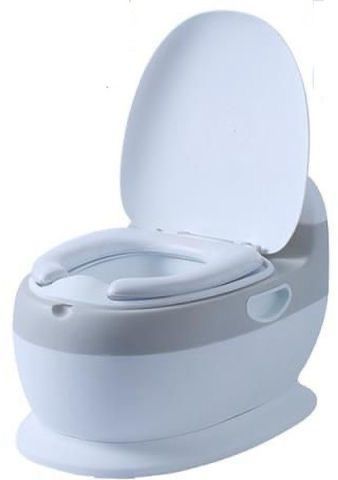 סיר גמילה בצורת אסלה עם ריפוד במושב
