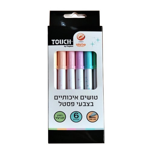 טאץ טושים פסטל (6)