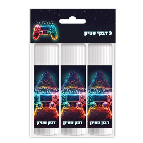 דבק סטיק 15גרם גיימינג שלוש יחידות