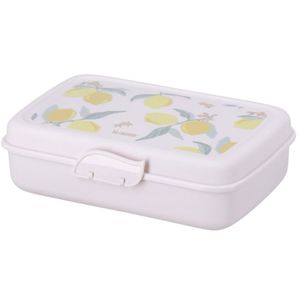 קופסת אוכל לילדים עם מכסה אינטגרלי ושלושה תאים - לימונים
