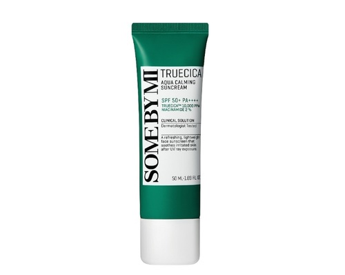  קרם הגנה מהשמש  Some By Mi Truecica Aqua Calming Suncream 50PA++++ 50ml