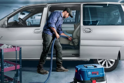 שואב אבק יבש/רטוב 1250W BOSCH מקצועי